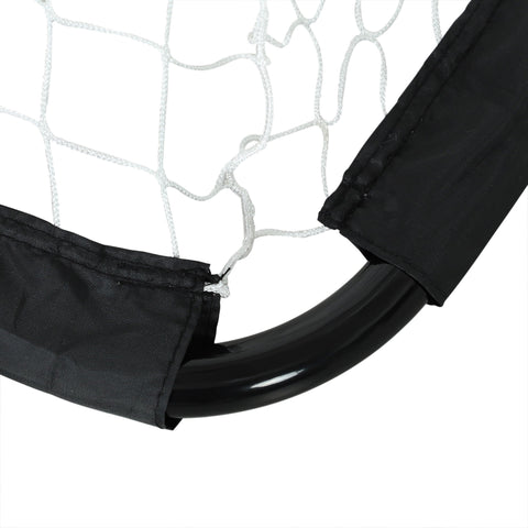Rootz Football Goal Set - Mini Soccer Goals - Folding Metal Frame - Easy Transport - 90cm x 36cm x 60cm