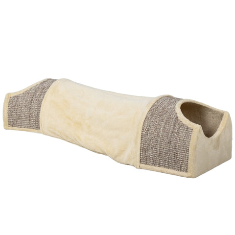 Rootz Cat Tunnel - Pet Tunnel - Play Tunnel - Space-Saving Design - 107cm x 38cm x 29cm