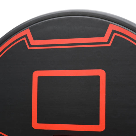 Rootz Basketball Stand - Outdoor Hoop - Weather-Resistant Backboard - Stable Base - Height-Adjustable - 73cm x 49cm x 194-249cm