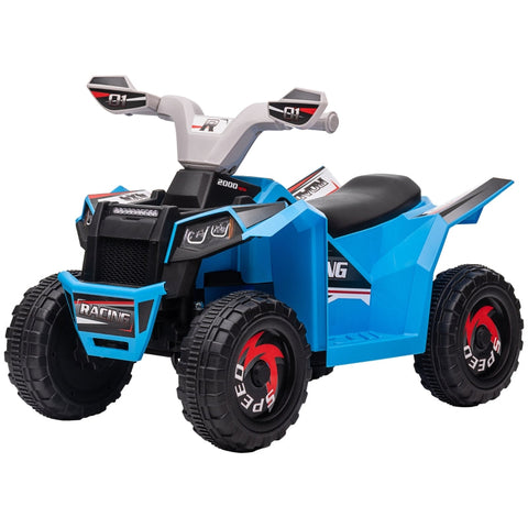 Rootz Electric Children's Quad - Kids Ride-On ATV - Toddler Electric Vehicle - Safe Speed - Easy Operation - Long-lasting Fun - 70cm x 41.5cm x 48.5cm - Blue