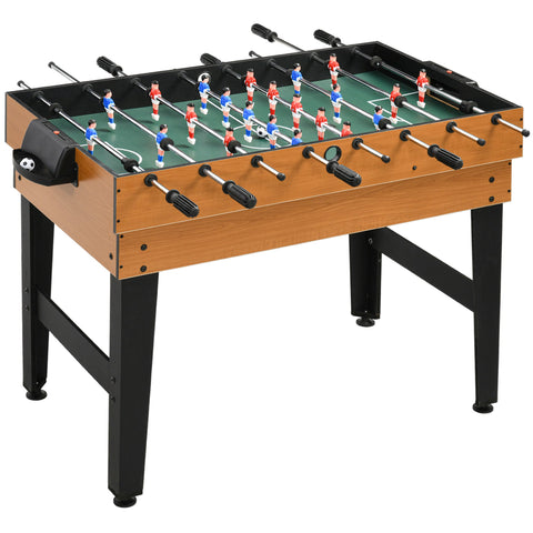 Rootz 4-in-1 Party Game Table - Table Tennis - Table Football - Durable Design - 107cm x 61cm x 84.5cm