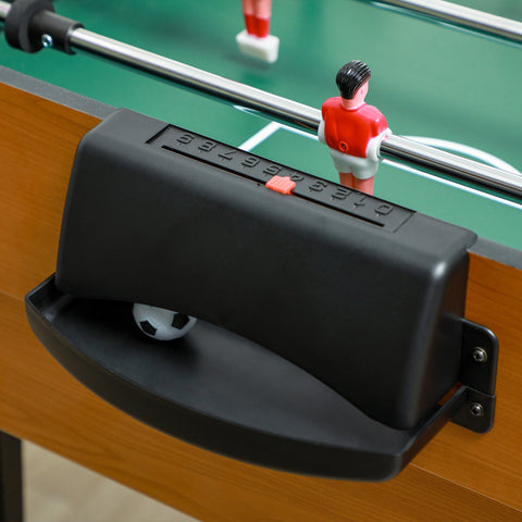 Rootz 4-in-1 Party Game Table - Table Tennis - Table Football - Durable Design - 107cm x 61cm x 84.5cm