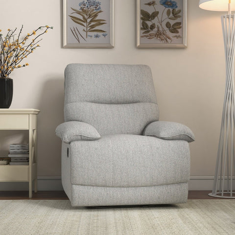 Rootz TV Armchair - Recliner Chair - Home Cinema Chair - Linen-look Fabric - Adjustable Backrest - Cup Holder - 89cm x 98cm x 101cm