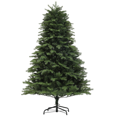 Rootz Lifelike Christmas Tree - Alpine Fir - Artificial Xmas Tree - Flame-Retardant - 105cm x 180cm