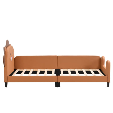 Rootz Lion-Shaped Children's Bed - Kids' Bed - Toddler Bed - Stimulates Imagination - 214cm x 109cm x 95cm