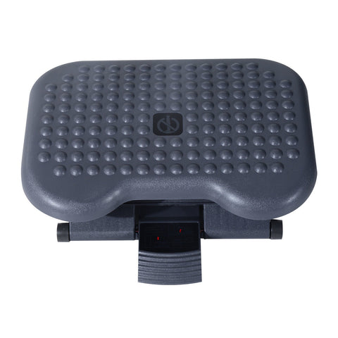 Rootz Footrest - Black - Plastic - 18.11 cm x 13.77 cm x 4.33 cm