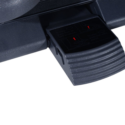 Rootz Footrest - Black - Plastic - 18.11 cm x 13.77 cm x 4.33 cm