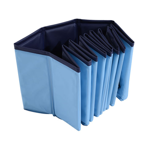 Rootz Hondenbad - Blauw - PVC, Hout - 9.05 cm x 7.08 cm x 12.2 cm