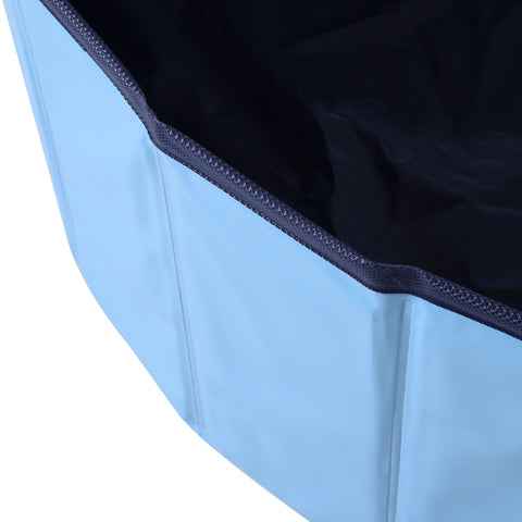 Rootz Hondenbad - Blauw - PVC, Hout - 9.05 cm x 7.08 cm x 12.2 cm