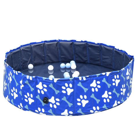 Rootz Dog Bath - Blue - PVC, Composite Panel - 12.99 cm x 12.6 cm x 3.54 cm