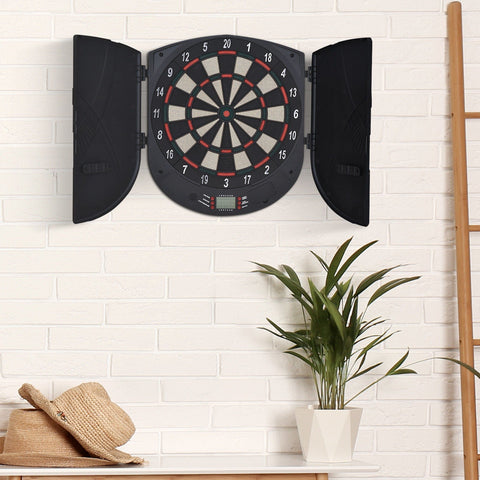 Rootz Electronic Dart Set - Black, Orange - Pp, Ps - 18.3cm x 1.73cm x 19.88cm