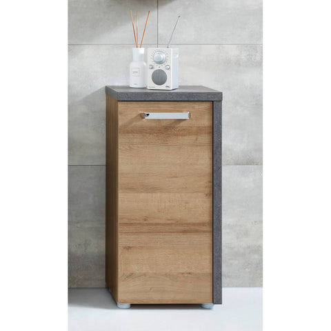 Rootz Bathroom cabinet - Storage cabinet - Brown - 39 x 80 x 31 cm