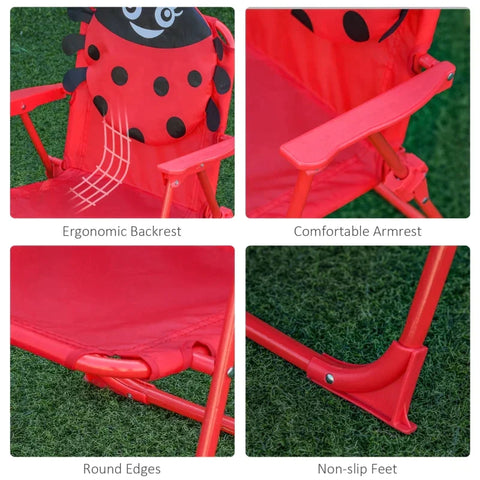 Rootz Kids Dining Set - Children's Seating Group - Table And Chairs Set - Parasol - 39 cm x 38 cm x 52 cm
