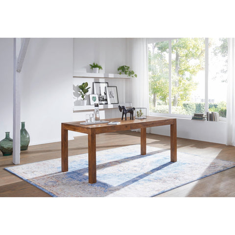 Rootz Esstisch - Esstisch - Massivholz - 140 x 80 cm - Braun - - Handgefertigt - FSC 