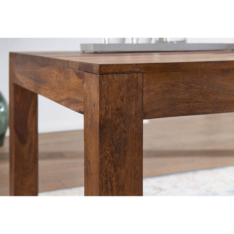 Rootz Esstisch - Esstisch - Massivholz - 140 x 80 cm - Braun - - Handgefertigt - FSC 