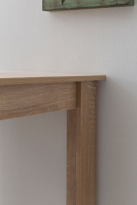 Rootz Bartisch – Sonoma – Küchentisch aus Holz mit integrierter Ablage – 120 x 107,5 x 60 cm