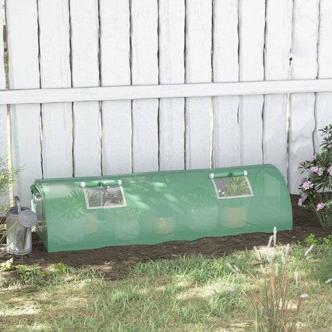 Rootz Foliekas - Weerbestendig - UV-bestendig - Folietunnel - Groen - 200cm x 80cm x 45cm