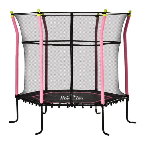 Rootz Kids Trampoline - Trampoline - Mini Bouncer Jumper - Garden Trampoline - With Safety Net