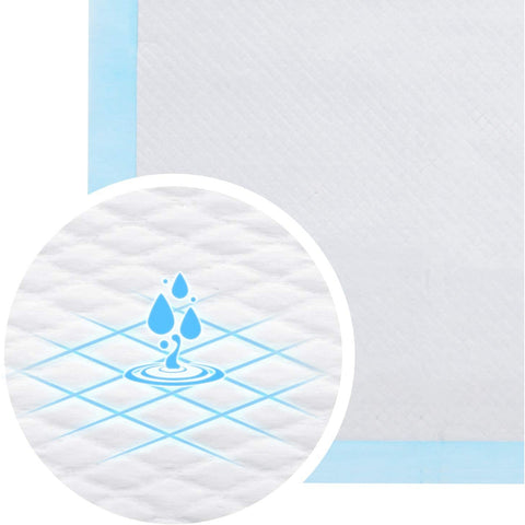 Rootz Training Cushions for Puppies - 100 Pieces - Training Cushion - Training Pads - Puppy Toilet - Hygiene Pad - Plasmat - Blue