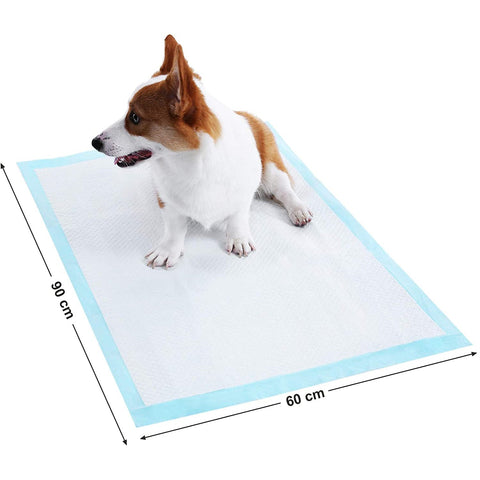 Rootz Training Cushions for Puppies - 100 Pieces - Training Cushion - Training Pads - Puppy Toilet - Hygiene Pad - Plasmat - Blue