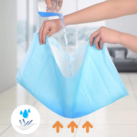 Rootz Training Cushions for Puppies - 100 Pieces - Training Cushion - Training Pads - Puppy Toilet - Hygiene Pad - Plasmat - Blue