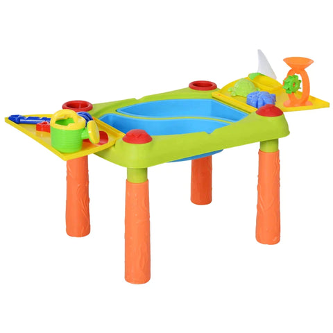 Rootz Children's Game Table - Sandbox Table - Sand And Water Play Table - Mud Table - Beach Toys - Sand Toys - Accessories -99.5 x 49 x 48 cm