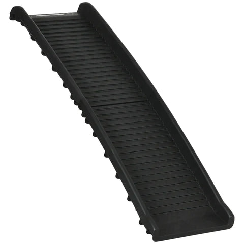 Rootz Pet Ramp - Dog Ramp - Car Ramp - Foldable Pet Ramp - Removable Non-Slip Cover - Black - 155 x 39 x 14cm