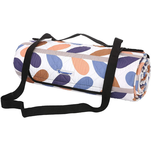 Rootz Picnic Blanket - Fleece - Heat Insulating - Waterproof - Handle - 200 x 200 cm