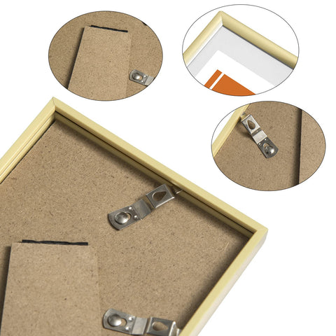 Rootz Picture Frame Set - Art Display Ensemble - Stylish Memory Keepers - Elegant Photo Showcase - Gold - Various Sizes