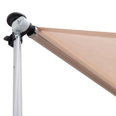 Rootz Luifel - Knikarmluifel - Klemluifel - Zonwering - Klaparm Handslinger - Balkon - Beige - 300 x 150 cm