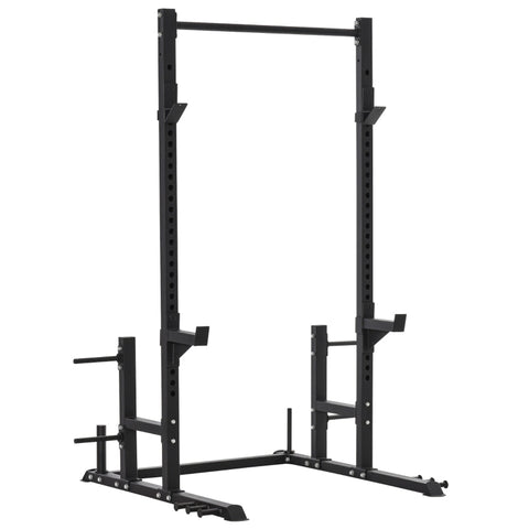 Rootz Weight Bench - Multi-Gym - Gym Weight Bench - With Pull-up Bar - Steel - Black - 140 x 171 x 228 cm