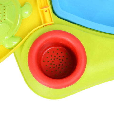 Rootz Children's Game Table - Sandbox Table - Sand And Water Play Table - Mud Table - Beach Toys - Sand Toys - Accessories -99.5 x 49 x 48 cm