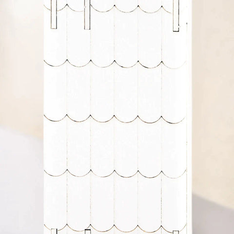 Rootz Kerst Adventskalender - Kerstkalender Met LED Verlichting - Met 24 Draw Boxes - 2-in-1 Design Kerstdecoratie - Wit - 39 x 9 x 42 cm