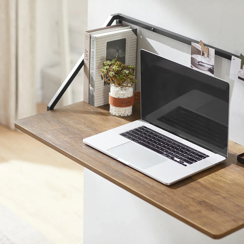 Rootz Wandtafel Wandbureau Computerbureau - Thuiskantoor Tafelbureau - Computerwerkstation Keuken Eettafel