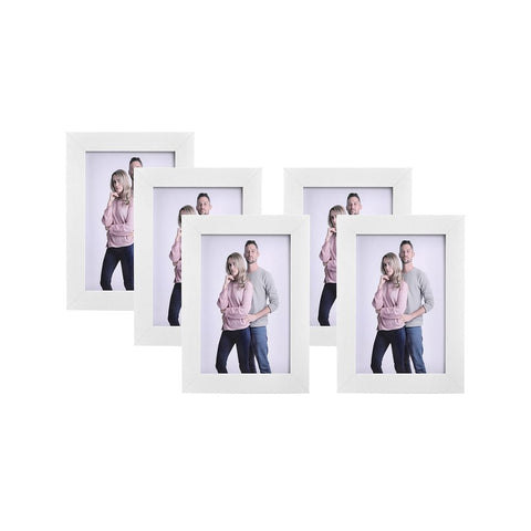 Rootz Photo Frame - Collage Photo Frame - Wall Mounted Photo Frame - Picture Frame - Wall Photo Frame - Decorative Photo Frame - Gallery Photo Frame - White - 13.5 x 18.6 cm