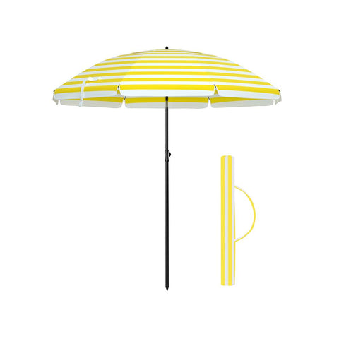 Rootz Parasol - Tuinparasol - Opvouwbare Tuinparasol - Buitenparasol - Tuinparasol - Zonnescherm Parasol - Paraplu Parasol