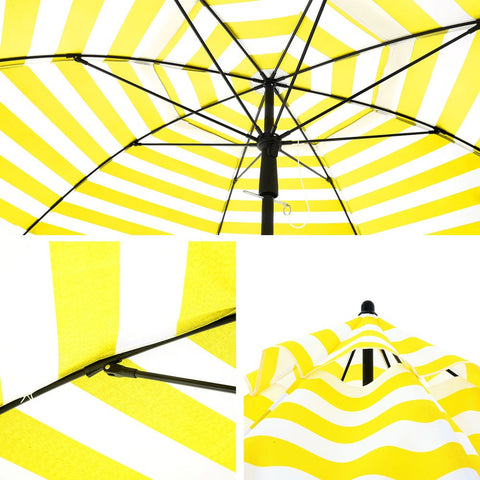 Rootz Parasol - Tuinparasol - Opvouwbare Tuinparasol - Buitenparasol - Tuinparasol - Zonnescherm Parasol - Paraplu Parasol