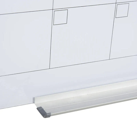 Rootz Whiteboard - Whiteboard Calendar - Organizing Holiday Plans And Monthly Planning - 1 Pen Holder - 4 Markers & Eraser - 90 x 60 cm
