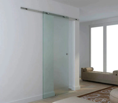 Rootz Sliding Glass Door - Glass Door - Sliding Door - Frosted Glass Door - 1025 X 2050mm