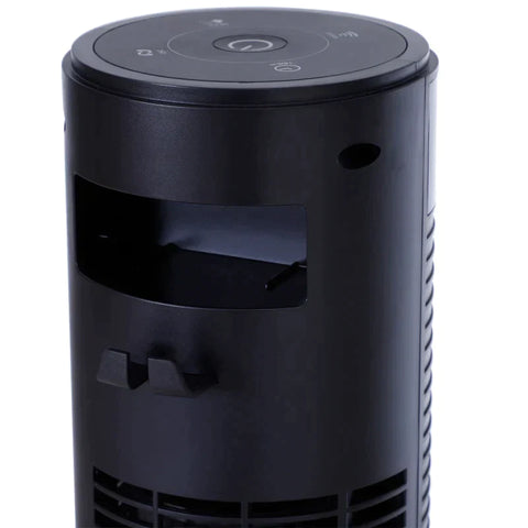 Rootz Tower Fan - Column Fan - Remote Control - Timer Function - Four Modes - ABS - Black