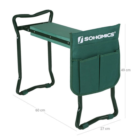 Rootz Kneeler - Kneeler For Gardening - Knee Pad - Kneeling Pad - Kneeling Cushion - Garden Kneeler Seat - Foam Kneeler - Portable Kneeler - Folding Kneeler - 60 x 49 x 27 cm (W x H x D)