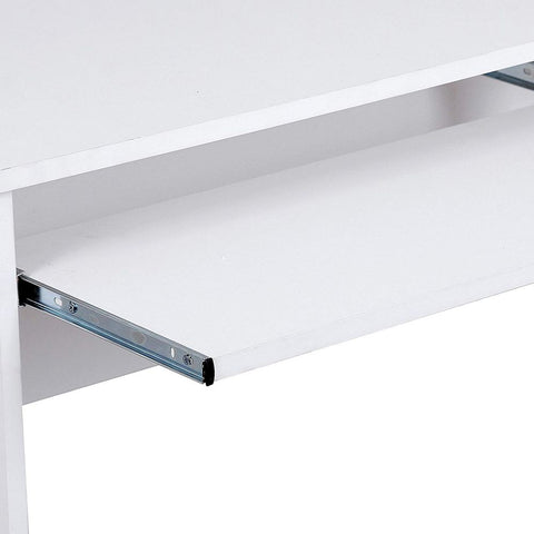 Rootz L-Shaped Desk - Corner Desk - Office Desk - Computer Desk - Home Office Desk - L-Shaped Gaming Desk - Modern L-shaped Desk - Industrial L-Shaped Desk - White - 140 x 120 cm