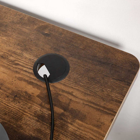 Rootz Table Top - Table Top For Electric Desk - Table Surface - Wood Table Top - Glass Table Top - Outdoor Table Top - Bar Table Top - Table Top Replacement - Brown - 120 x 60 x 1.8cm (L x W x H)