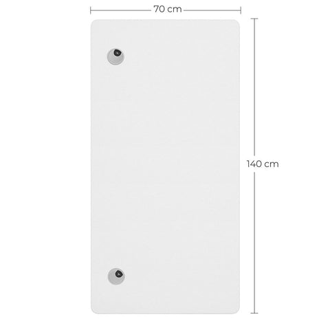Rootz Table Top - Desk Top - Electric Desk Top - Table Top For Electric Desk - White - 140 x 70 x 1.8cm