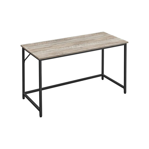 Rootz Desk - Home Office Desk - Schrijftafel - Computer Desk - Sta Bureau - Verstelbare Desk - Executive Desk - Gaming Desk - Workstation Desk - Greige-Zwart - 140 x 60 x 75 cm (L x B x H)