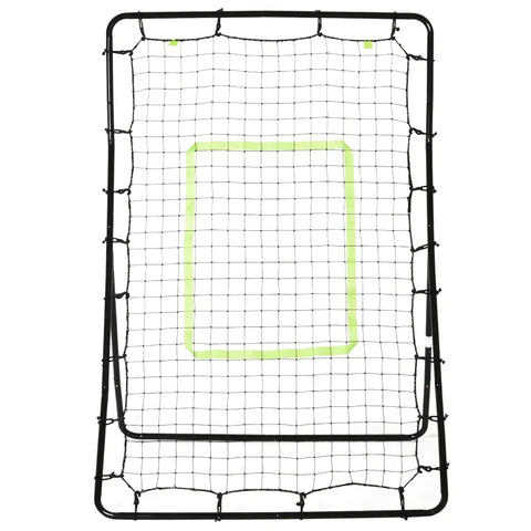 Rootz Rebounder Net - Rebounder - Rebound Wall Net - Kickback  Net - Black - 75x126cm