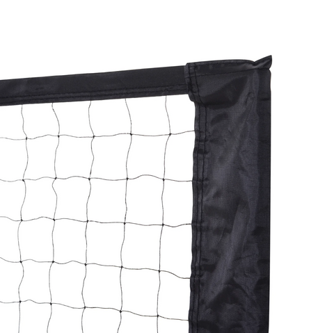 Rootz Badmintonnet - Volleybalnet - Tennisnet - Draagbaar - 2 Hoogtes - Draagtas - 94/158 x 400 x 60 cm 