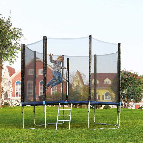 Rootz Safety Net - Safety Net Voor Trampoline - Industrial Safety Net - Safety Netting - Child Safety Net - UV-bestendig Safety Net - Heavy-duty Safety Net - Zwart - Ø 305 cm