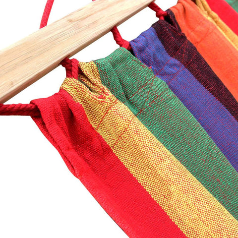 Rootz Hangmat - Hangmat - Hangmat Met 2 Kussens - Draagbare Hangmat - Lichtgewicht Hangmat - Buitenhangmat - Campinghangmat - Tweepersoonshangmat - Rood - 210 x 150 cm