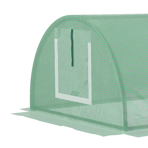 Rootz Foliekas - Weerbestendig - UV-bestendig - Folietunnel - Groen - 200cm x 80cm x 45cm